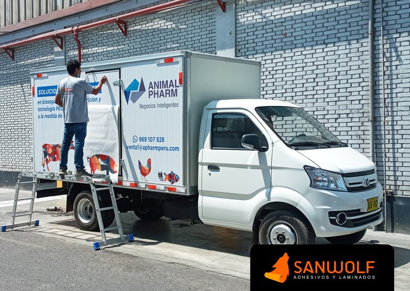 Brandeo camioneta Publicidad Vinilos Peru Brandeo Vehicular Publicitario Lima