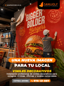 instalación vinilos adhesivos publicidad Lima